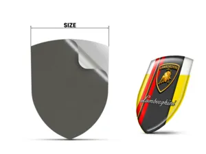 Lamborghini Stickerdruck Professionell Drift Minimalistisch